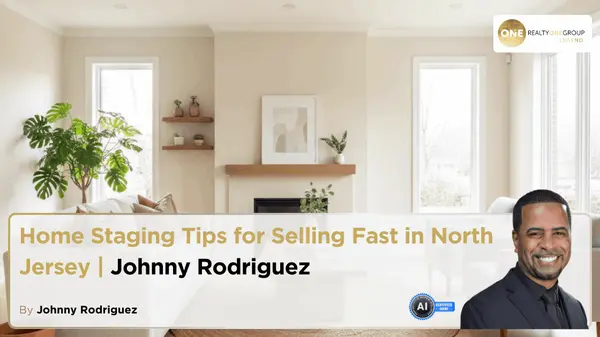 Home Staging Tips for Selling Fast in North Jersey | Johnny Rodriguez,Johnny Rodriguez