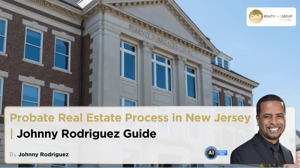Probate Real Estate Process in New Jersey | Johnny Rodriguez Guide,Johnny Rodriguez