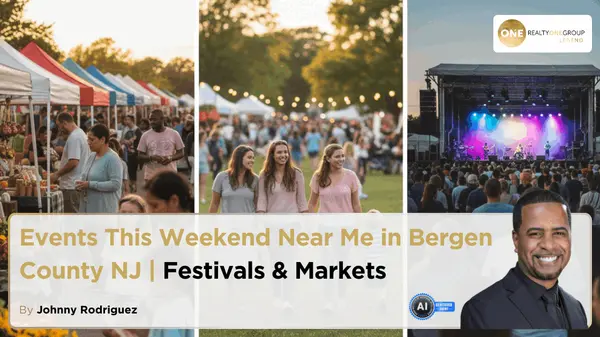Events This Weekend Near Me in Bergen County NJ | Festivals & Markets,Johnny Rodriguez