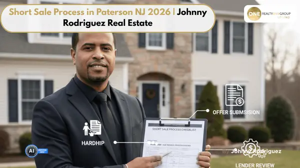 Short Sale Process in Paterson NJ 2026 | Johnny Rodriguez Real Estate,Johnny Rodriguez