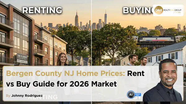 Bergen County NJ Home Prices: Rent vs Buy Guide for 2026 Market,Johnny Rodriguez