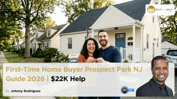 First-Time Home Buyer Prospect Park NJ Guide 2026 | $22K Help,Johnny Rodriguez