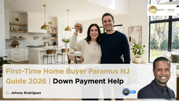 First-Time Home Buyer Paramus NJ Guide 2026 | Down Payment Help,Johnny Rodriguez