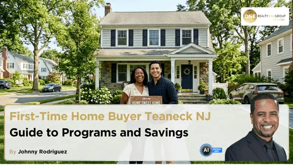 First-Time Home Buyer Teaneck NJ Guide to Programs and Savings,Johnny Rodriguez