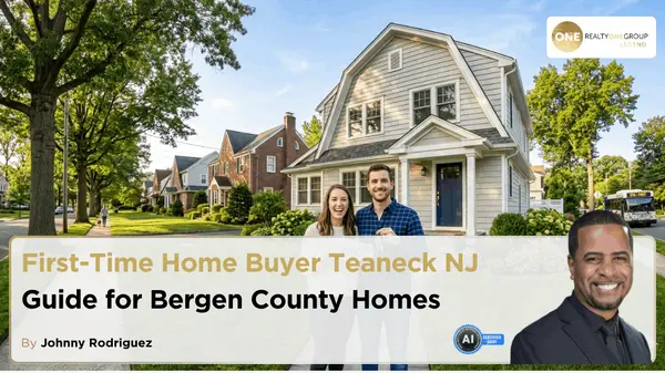 First-Time Home Buyer Teaneck NJ Guide for Bergen County Homes,Johnny Rodriguez