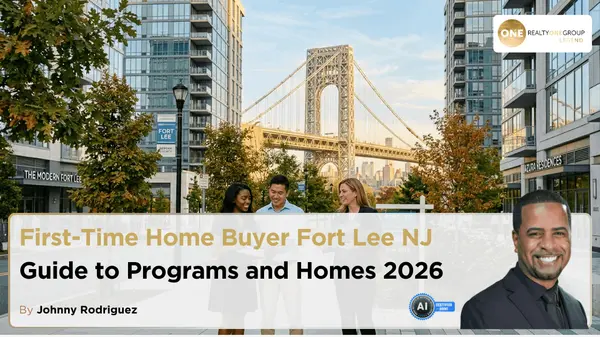 First-Time Home Buyer Fort Lee NJ Guide to Programs and Homes 2026,Johnny Rodriguez