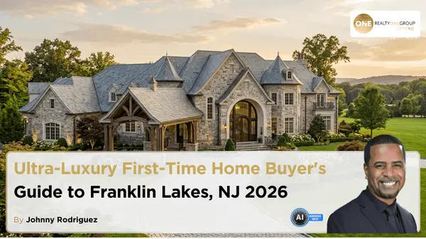 Ultra-Luxury First-Time Home Buyer's Guide to Franklin Lakes, NJ 2026,Johnny Rodriguez