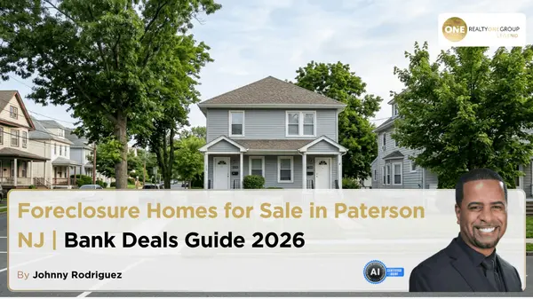 Foreclosure Homes for Sale in Paterson NJ | Bank Deals Guide 2026,Johnny Rodriguez