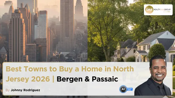 Best Towns to Buy a Home in North Jersey 2026 | Bergen & Passaic,Johnny Rodriguez