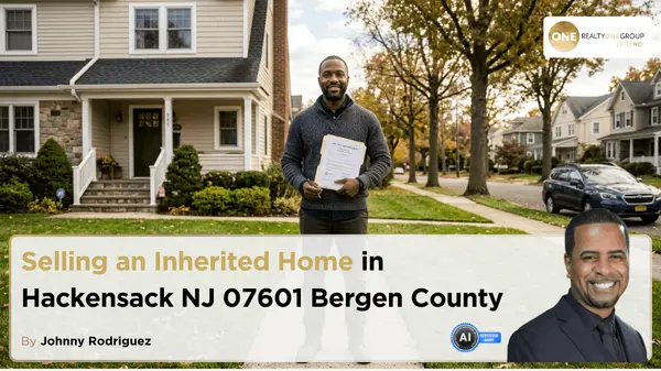 Selling an Inherited Home in Hackensack NJ 07601 Bergen County