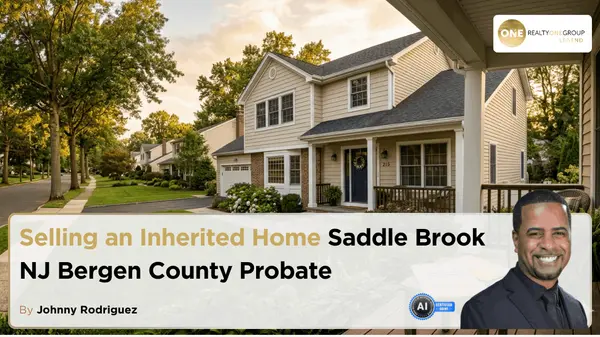 Selling an Inherited Home Saddle Brook NJ Bergen County Probate