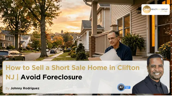 How to Sell a Short Sale Home in Clifton NJ | Avoid Foreclosure