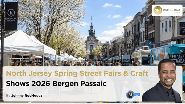North Jersey Spring Street Fairs & Craft Shows 2026 Bergen Passaic