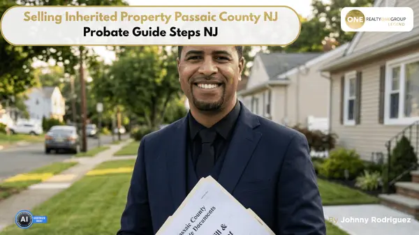 Selling Inherited Property Passaic County NJ Probate Guide Steps NJ,Johnny Rodriguez