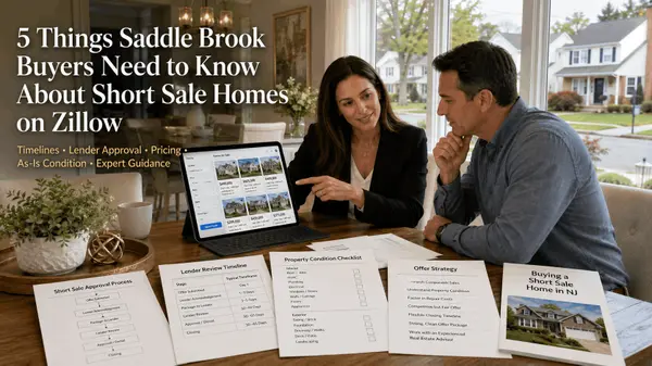 Short Sale Homes Saddle Brook NJ: 5 Zillow Buyer Tips for 2026