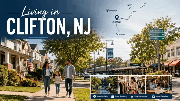 Living in Clifton NJ: Neighborhoods, Commutes & Home Buying Guide 2026