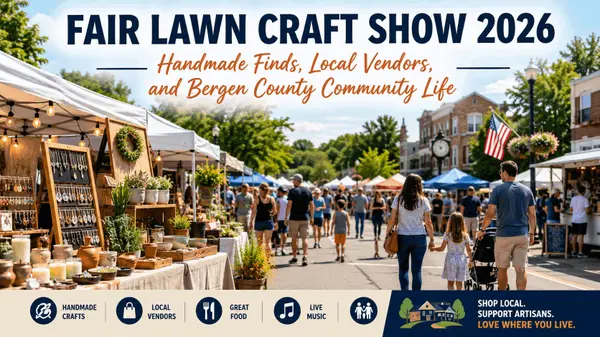 Fair Lawn Craft Show 2026: 12 Handmade Finds in Bergen County Guide