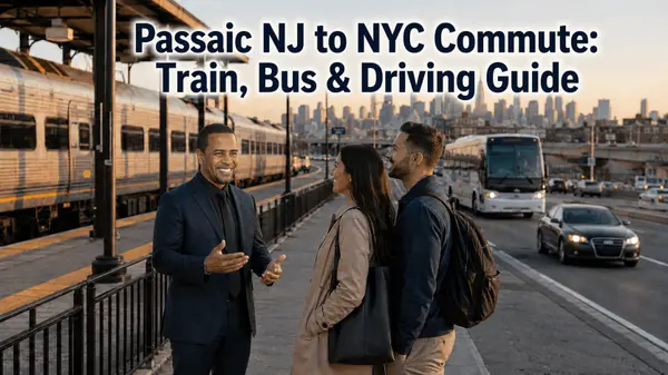 Passaic NJ to NYC Commute: Train, Bus & Driving Guide
