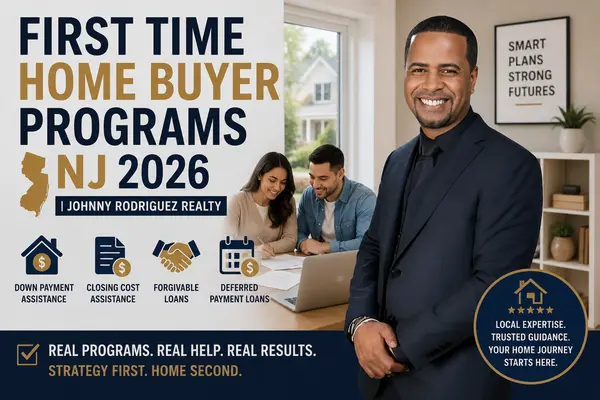 First Time Home Buyer Programs NJ 2026 | Johnny Rodriguez Realty