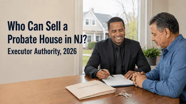 Who Can Sell a Probate House in NJ? Executor Authority, 2026