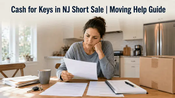 Cash for Keys in NJ Short Sale | Moving Help Guide