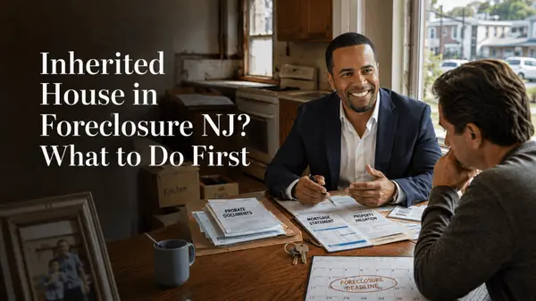 Inherited House in Foreclosure NJ? What to Do First
