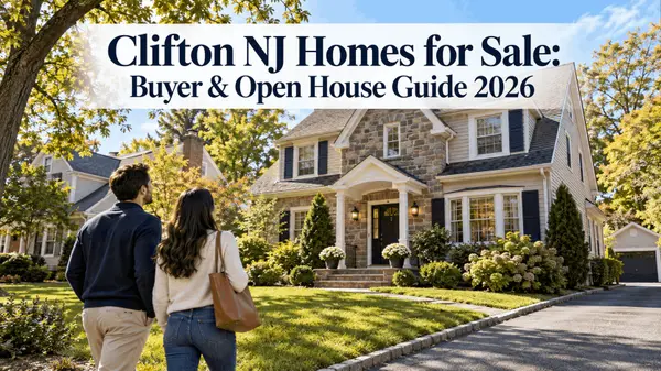 Clifton NJ Homes for Sale: Buyer & Open House Guide 2026