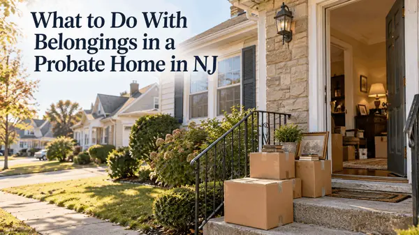 What to Do With Belongings in a Probate Home in NJ,Johnny Rodriguez
