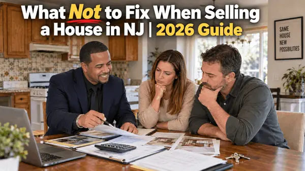 What Not to Fix When Selling a House in NJ | 2026 Guide