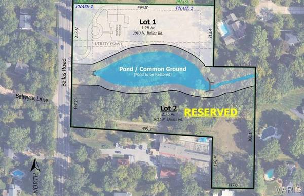 2030 N Ballas RD, Des Peres, MO 63131