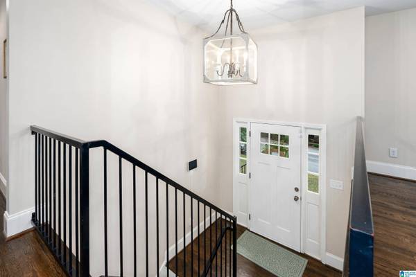 KEYSTONE DR, entry, modern updated railing, updated light fixtures