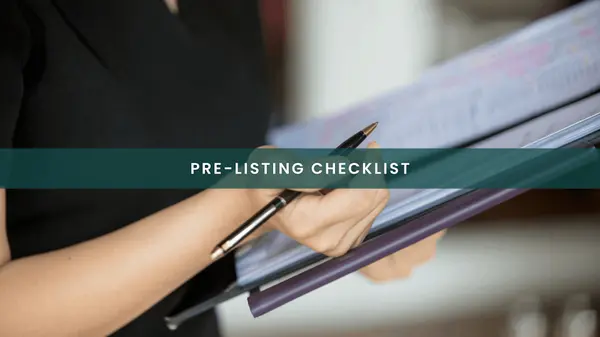 PRE-LISTING CHECKLIST