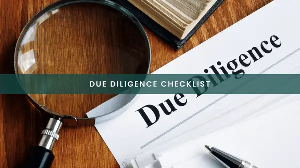 SELLER DUE DILIGENCE CHECKLIST
