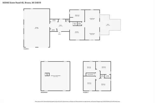 N5940 State Highway 40, Bruce, WI 54819