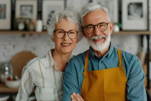 Raleigh Durham senior couple - downsizers club 