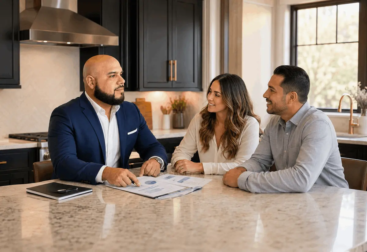Buyer orientation with first time home buyer clients