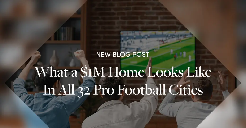 What a $1M Home Looks Like In All 32 Pro Football Cities