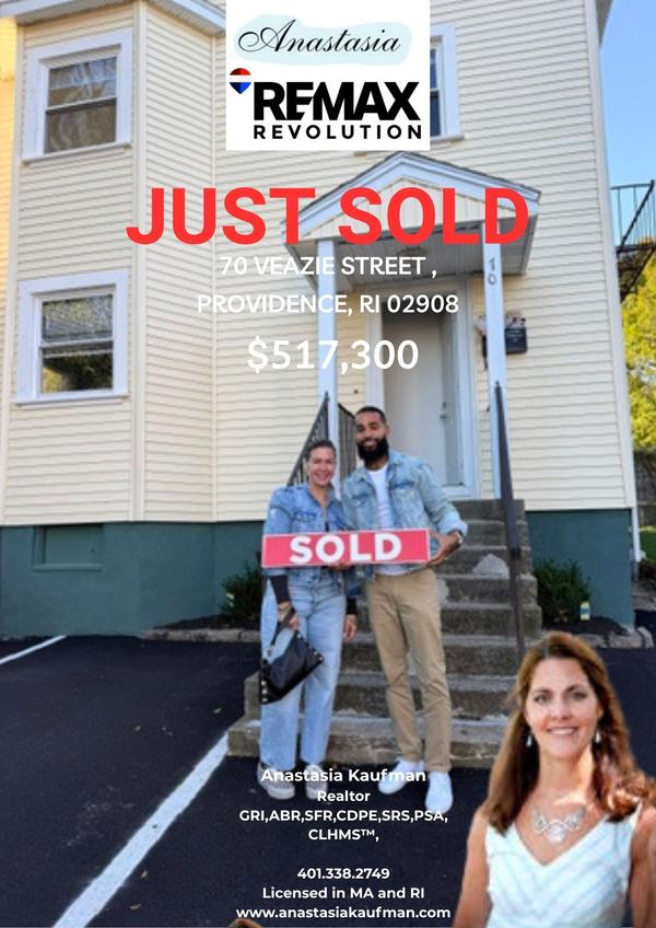 JUST SOLD: 70 Veazie Street , Providence, RI 02908