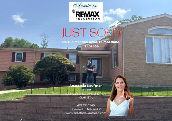JUST SOLD: 125 Old Mendon Road , Cumberland, RI 02864