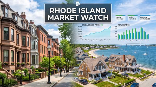 Rhode Island Market Watch: Inventory Scarcity Keeps Home Prices High as Multi-Family Sales Hold Firm