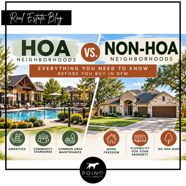 HOA vs. Non-HOA Neighborhoods in North Texas: What Homebuyers Need to Know