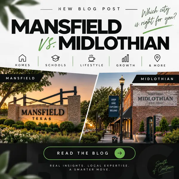 Mansfield vs. Midlothian, Texas: Which Is the Better Place to Live in 2026?
