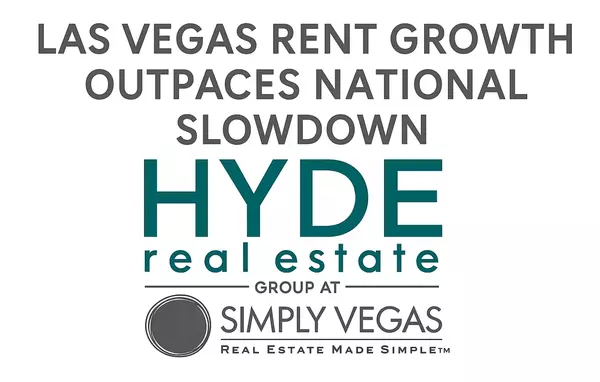 Las Vegas Rent Growth Outpaces National Slowdown