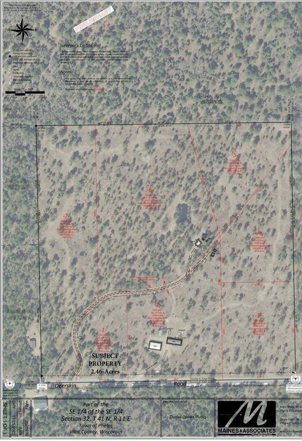 Lot 1 DEERSKIN RD, Phelps, WI 54521