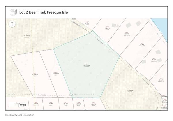 Lot 2 BEAR TRL, Presque Isle, WI 54557