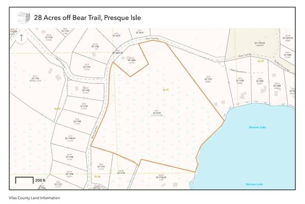 Lot off BEAR TRL, Presque Isle, WI 54557