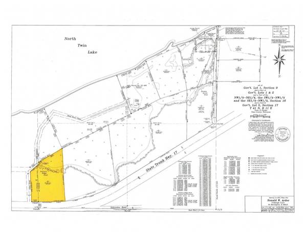 Lot 8 HUNTERS RIDGE RD, Phelps, WI 54554