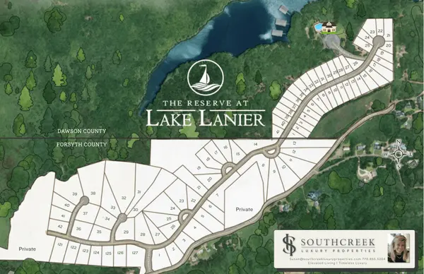 The Reserve Club and Marina Parcel Map