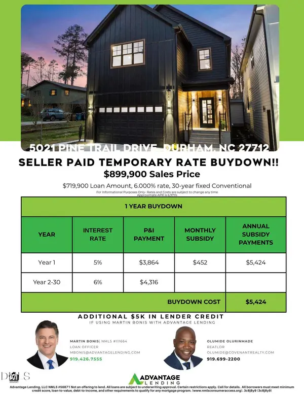 5023 Pine Trail Drive, Durham, NC 27712