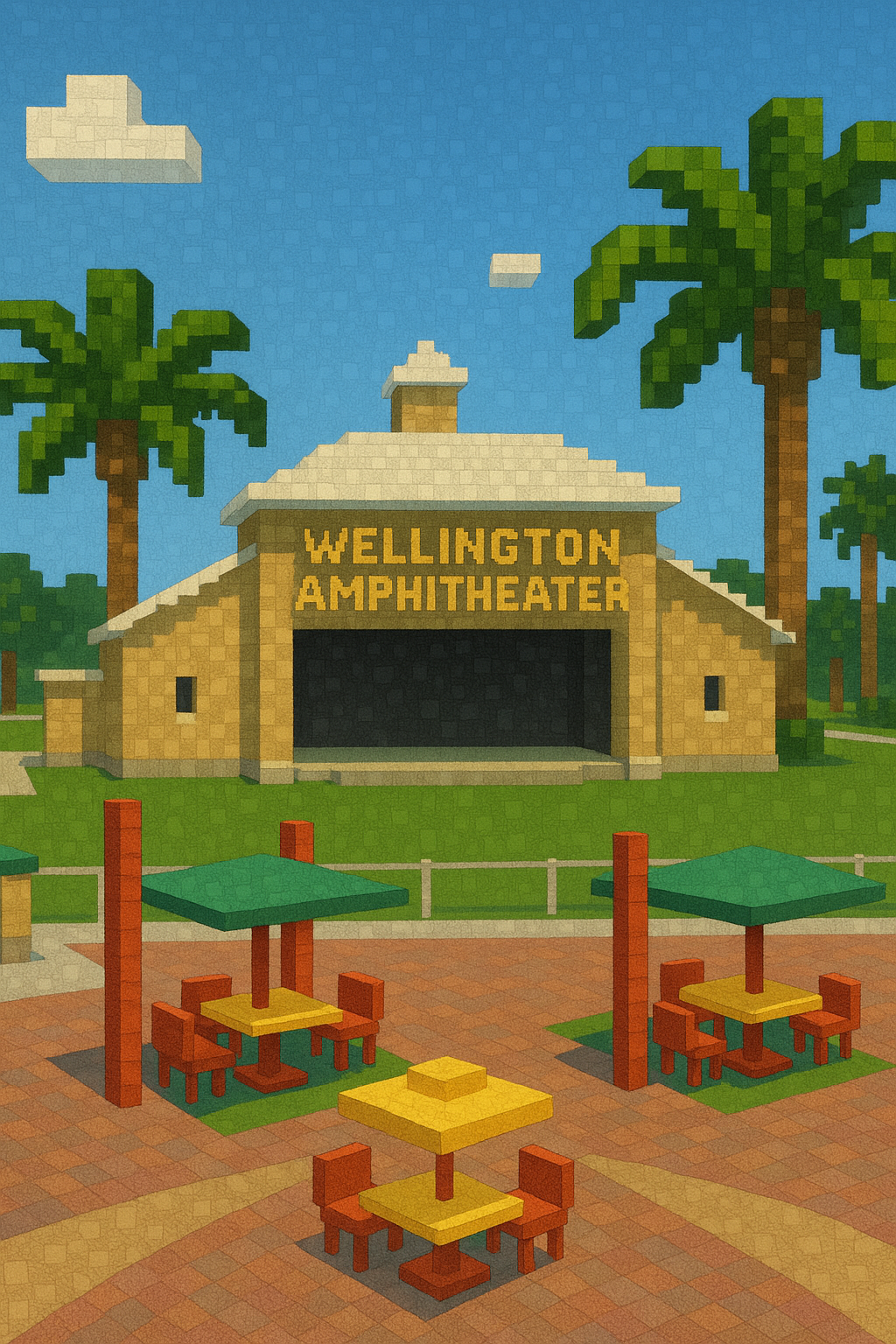 Wellington Amphitheater Minecraft